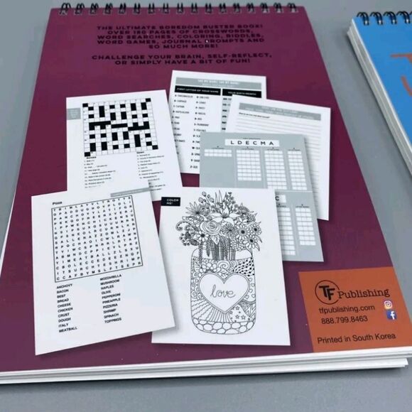 TFI Publishing Brain Teasers and Activity Books - Bundle Of 2 - Picture 5 of 5